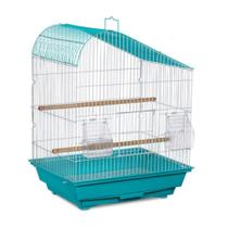Bird Cage Prevue Pet Palm Beach Teardrop Roof Aqua & White Bird Cage Prevue Pet Palm Beach Teardrop Roof Aqua & White