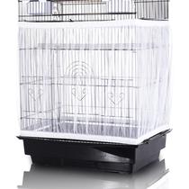 Bird Cage Seed Catcher estilo Tamu, grande, branco Bird Cage Seed Catcher estilo Tamu, grande, branco
