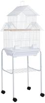 Bird Cage YML 5844 Pagoda com suporte, 18x14/pequena, branca