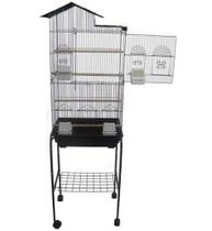 Bird Cage YML 6894 Tall Villa Top 46x36 cm preta Bird Cage YML 6894 Tall Villa Top 46x36 cm preta