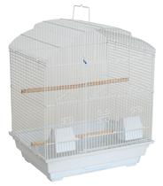 Bird Cage YML A5804 Shall Top, pequeno espaçamento de 3/8 barras, branco Bird Cage YML A5804 Shall Top, pequeno espaçamento de 3/8 barras, branco