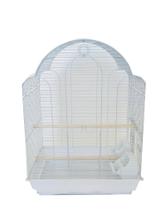 Bird Cage YML Shell Top, espaçamento de barra de 3/8 polegadas, branco Bird Cage YML Shell Top, espaçamento de barra de 3/8 polegadas, branco