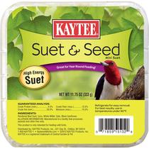 Bird Food Kaytee Suet & Seed High Energy 350ml Bird Food Kaytee Suet & Seed High Energy 350ml