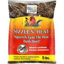 Bird Food Wild Delight Sizzlenheat 2,27 kg para os pássaros mais desejáveis Bird Food Wild Delight Sizzlenheat 2,27 kg para os pássaros mais desejáveis