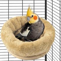 Bird Nest DBNESS Medium para gaiola, rede de papagaio de pelúcia Bird Nest DBNESS Medium para gaiola, rede de papagaio de pelúcia