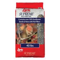 Bird Seed Lyric Supreme Mix 18 kg de nozes de girassol com alto teor de gordura Bird Seed Lyric Supreme Mix 18 kg de nozes de girassol com alto teor de gordura