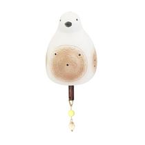 Bird Song Bell Resina Artesanato Carrilhão de Vento Pingente Jardim Decoração para Casa