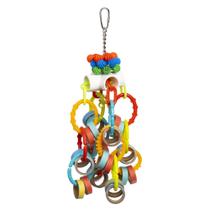 Bird Toy Prevue Pet Products Loops 'n Rings Playfuls 60252 Bird Toy Prevue Pet Products Loops 'n Rings Playfuls 60252