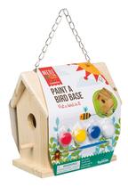 Birdhouse Kit Beetle & Bee Paint A Bird Base para crianças