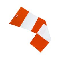Biruta Cone Indicador De Vento 30cm Laranja E Branco Norma Rbac154 Aeroind
