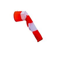 Biruta Windsock Vermelho E Branco 50cm Aeroind