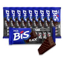 Bis Black Chocolate Lacta Kit 10 Caixas com 16 unidades Bis Black Chocolate Lacta Kit 10 Caixas com 16 unidades