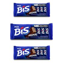 Bis Chocolate Ao Leite Kit 3 Unidades de 100,8g