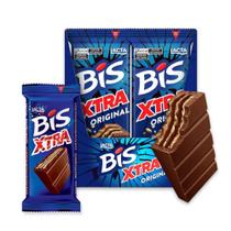 Bis Xtra Original ao Leite Lacta Display 24 unidades de 45g