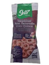 Bisc. Polvilho Açaí Beterraba Quinoa - Selli 60g