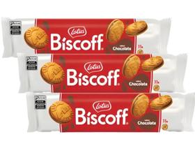 Biscoff Biscoito Recheado Chocolate Importado 110g - 3 Unid