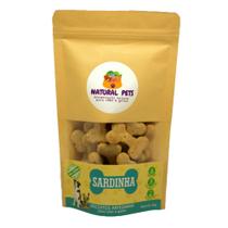 Biscoito 100% natural e artesanal para cães e gatos - sabor sardinha!