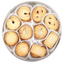 Biscoito Amanteigado Butter Duncake Cookies Bakery Tin 454G