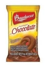 Biscoito Amanteigado Chocolate Bauducco Sachê Pacote 80Un