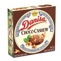 Biscoito Amanteigado com Chocolate e Castanha de Caju Danisa 90g Biscoito Amanteigado com Chocolate e Castanha de Caju Danisa 90g