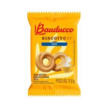 Biscoito Amanteigado Leite Bauducco Sachê Pacote Com 80 Unidades