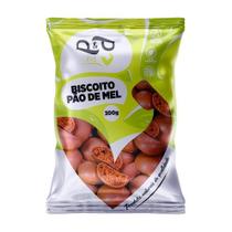Biscoito Amanteigado Pão de Mel 300g P&P Biscoito Amanteigado Pão de Mel 300g P&P
