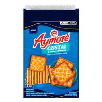Biscoito Aymoré Cristal Caramelizado Levemente Doce 3 Unidades de 140g cada