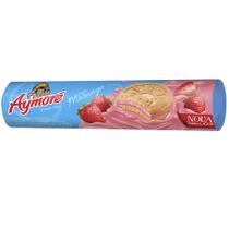 Biscoito Aymoré Recheado Morango 120g Biscoito Aymoré Recheado Morango 120g