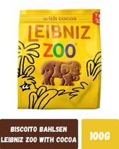 Biscoito bahlsen leibniz zoo with cocoa 100g Biscoito bahlsen leibniz zoo with cocoa 100g