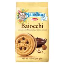 Biscoito Baiocchi com Creme de Avelã e Cacau Mulino Bianco 200g