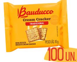 Biscoito Bauducco 10g Cream Cracker Levíssimo - 100 unidades