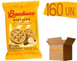 Biscoito Bauducco 11,8g Amanteigado Sabor Banana Com Canela - 160 UN