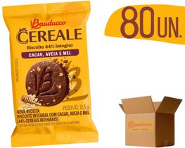Biscoito Bauducco Cereale Sabor Cacau, Aveia E Mel - 80 UNIDADES