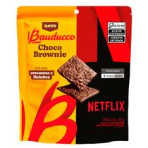 Biscoito Bauducco Choco Brownie com Gotas de Chocolate Netflix 80g Biscoito Bauducco Choco Brownie com Gotas de Chocolate Netflix 80g