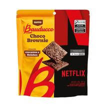 Biscoito Bauducco Netflix Choco Brownie 80g Biscoito Bauducco Netflix Choco Brownie 80g