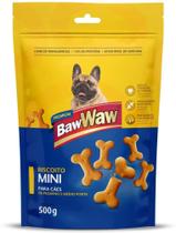 Biscoito Baw Waw para cães Mini 200g - Rações Reis