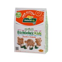 Biscoito Bichinhos Kids Beijinho Sem Glúten 80g Natural Life
