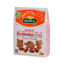 Biscoito Bichinhos Kids Morango NaturalLife 80g