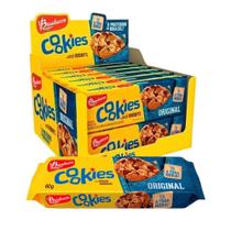 Biscoito Bolacha 12 Pacs Bauducco Cookie Gotas Chocolate 60G