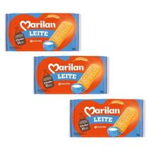 Biscoito Bolacha Crocante Sabor Leite Marilan Kit 1050g Biscoito Bolacha Crocante Sabor Leite Marilan Kit 1050g