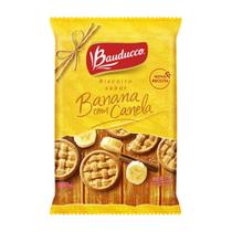 Biscoito Bolacha Pacote 375G Bauducco Banana Com Canela