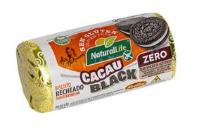Biscoito cacau black recheado sabor baunilha kodilar 90g Biscoito cacau black recheado sabor baunilha kodilar 90g