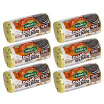 Biscoito Cacau Black Recheio de Baunilha Zero Açúcar S/ Glúten Vegano Kodilar 90g - Kit com 6 Uni