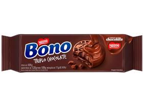 Biscoito Chocolate ao Leite Recheado Bono - Nestlé 109g