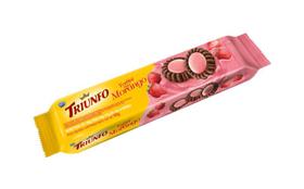 Biscoito Chocolate com Recheio de Morango Triunfo 90g