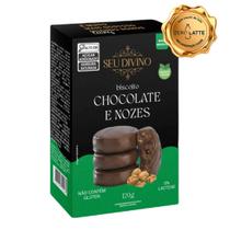 Biscoito Chocolate e Nozes Seu Divino 120g