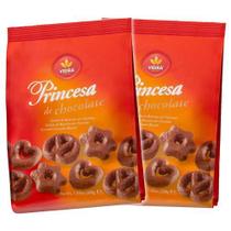 Biscoito Chocolate Premium Princesa 2 un. X 200 gr.  Vieira