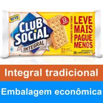 Biscoito Club Social Integral 144g