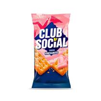 Biscoito Club Social Presunto Multipack 141g