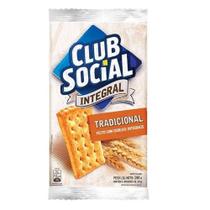 Biscoito Club Social Salgado Integral Tradicional 144G